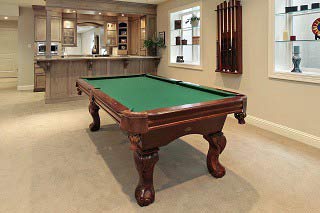 Skilled pool table installers in Asheville